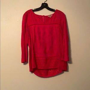 Pink blouse